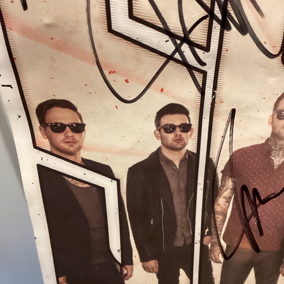 Vans Warped Tour 2013 signed Autographed Sleeping With Sirens KELLIN Quinnn - Picture 6 of 10